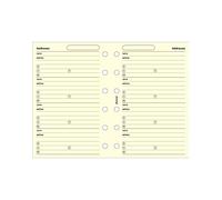 Filofax Pocket Addresses Cotton Cream (B210253)