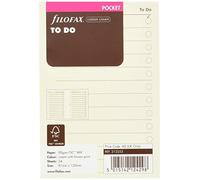 Filofax, Pocket - Fogli per agenda tascabile, lista cose da fare"To Do", cose da