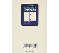 Filofax Pocket Notebook refill - plain paper white