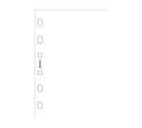Filofax Pocket Plain White (B212405)