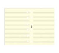 Filofax Pocket Ruled Notepaper Refill 20pk (Cotton Cream)