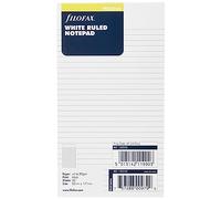 Filofax - Quaderno per appunti, a righe, colore: bianco