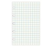 Filofax Ricarica per taccuino tascabile a quadretti, pastello