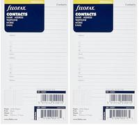 Filofax - Rubrica personale (Confezione da 2)