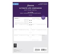 Filofax Settimana A5 su due pagine 2027 Ultimate Life Companion 27-68318