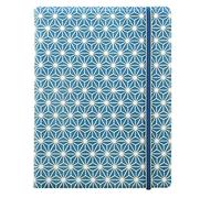 Filofax - Taccuino per appunti, formato A5, diversi motivi Bianco e blu