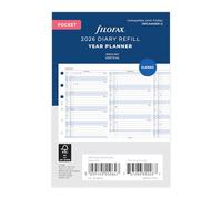Filofax Tasca annuale verticale (E)2026