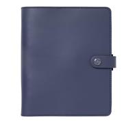 Filofax The Original Organizer, Agenda settimanale 2027, formato A5, blu notte, in pelle, sei anelli, multilingue (C022661-27)
