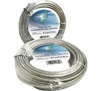 Filomat 899603 Fune Acciaio Inox, 49 Fili Rotolini, 10 mt, 3 mm