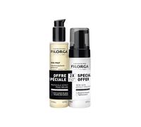 Filorga Skin-Prep Duo Olio Struccante 150 ml + Mousse Detergente 150 ml