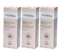 Filorga Uv Cellular Protect Face Crema Solare SPF50+ 3x40 ml