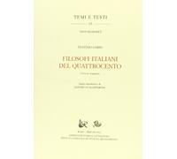 Filosofi italiani del Quattrocento. Ediz. anastatica