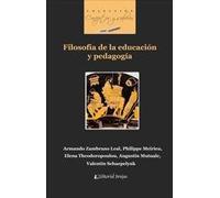 Filosofia de la educacion y pedagogia