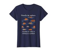 Filosofia dei Capibara Maglietta, Donna, Navy, M