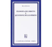 Filosofia del diritto e questione dello spirito