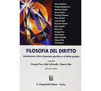 Filosofia del diritto. Introduzione critica al pensiero giuridico e al diritto positivo. Ediz. ridotta