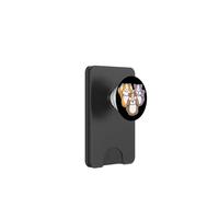 Filosofia del gattino carino Tre gatti saggi PopSockets PopWallet per MagSafe