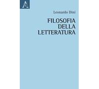 Filosofia della letteratura