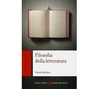 Filosofia della letteratura