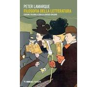 Filosofia della letteratura