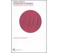 Filosofia della mancanza. Tra fenomenologia e filosofia analitica
