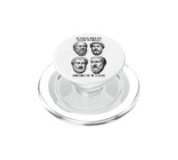 Filosofia divertente Socrate Aurelio Aristotele Platone Messe PopSockets PopGrip per MagSafe