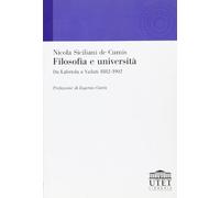 Filosofia ed università. Da Labriola a Vailati 1882-1902