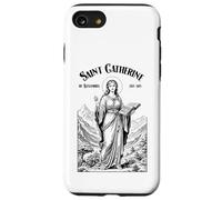 Filosofia Filosofo Patrono Santa Caterina Filosofi Custodia per iPhone SE (2020) / 7/8