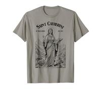 Filosofia Filosofo Patrono Santa Caterina Filosofi Maglietta