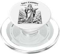 Filosofia Filosofo Patrono Santa Caterina Filosofi PopSockets PopGrip per MagSafe