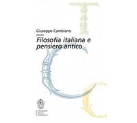 Filosofia italiana e pensiero antico