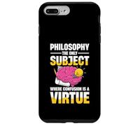 Filosofia L'unico soggetto in cui la confusione è una virtù Custodia per iPhone 7 Plus/8 Plus