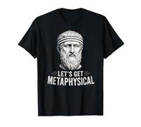 Filosofia metafisica Divertente Platone Meme Philosopher Maglietta