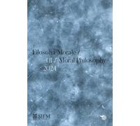 Libri Filosofia Morale-Moral Philosophy (2024). Ediz. Bilingue #01