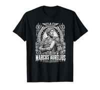 Filosofia Romana dell'imperatore stoico Marco Aurelio Maglietta