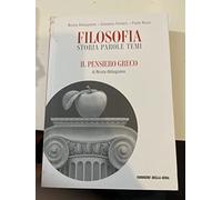 FILOSOFIA STORIA PAROLE TEMI - IL PENSIERO GRECO