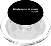 Filosofia Teoria Filosofo Nietzsche è morto - Dio PopSockets PopGrip per MagSafe