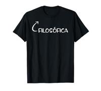 Filosófica Divertido Filosofía Personaje Maglietta