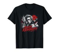Filosofo esistenzialista Soren Kierkegaard Maglietta