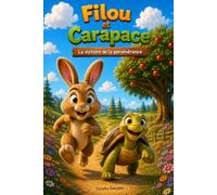 Filou le Lapin et Carapace la Tortue: Un conte inspirant sur le courage et la persévérance. Livre pour enfant dès 3 ans