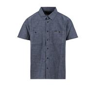 Filson - Camicia Chambray Ricamata a Maniche Corte - - Shirts - Uomo - Blu - L
