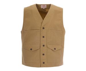 Filson, ,Jackets ,Uomo ,Marrone ,S Gilet di cotone con tasche a bottoni