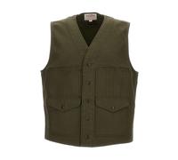 Filson, ,Jackets ,Uomo ,Verde ,L Gilet di Cotone