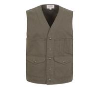 Filson, ,Jackets ,Uomo ,Verde ,M Button Pocket Cotton Gilet