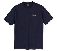 Filson - S/S Frontier Logo T-Shirt - T-shirt S blu