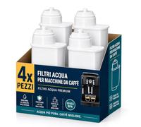 Filswa Filtro dell'acqua completamente automatico per Siemens EQ-Series | EQ6 Plus S700, EQ9 S900 S500, EQ500, EQ700, EQ900. Alta qualità ed efficiente alternativa economica (4 pezzi)