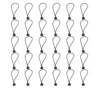 Filteilect 30 fascette elastiche a sfera con corde tendicinghia da 15 cm, per tenda e accessori da campeggio all'aperto