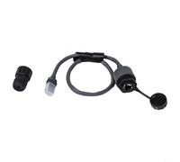 Filteilect Adattatore Ethernet compatibile con accoppiatore RJ45 compatibile con antenne standard e mini parabole Gen 3 - Connettore per cavo di rete impermeabile per esterni compatibile con V3 (1