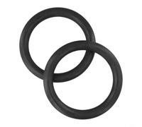 Filteilect Anelli da ginnastica regolabili in ABS da 28 mm per allenamento di forza e fitness, compatibili con allenamento a casa e esercizi a corpo libero