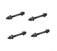 Filteilect Asse mozzo posteriore per 145 mm con conico in acciaio da 3/8 pollici per asse bici, compatibile con mozzi posteriori multi-velocità (non per ruota integrata o tamburo palin) (108 mm x 4)